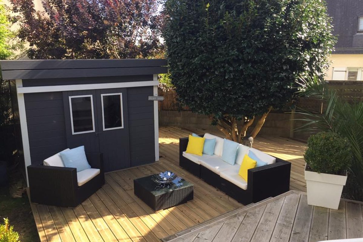 Agrandissement de terrasse à Quimperlé — Guilbaud