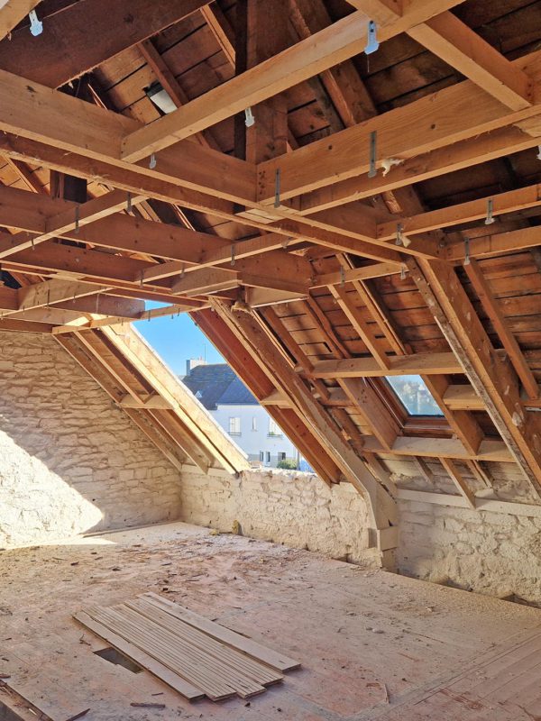 Charpente bois avec concarneau à Trégunc — Guilbaud