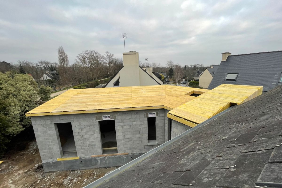 Charpente bois à Quimperlé — Guilbaud