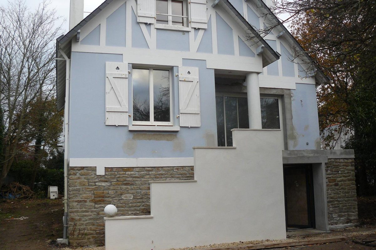 Rénovation complète d'une maison à Concarneau — Guilbaud