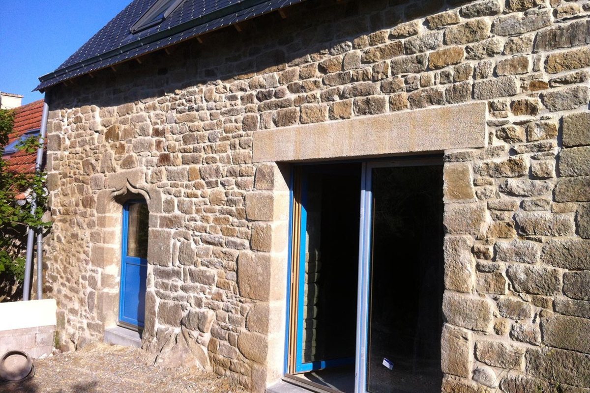 Rénovation d'un corps de ferme à Concarneau — Guilbaud