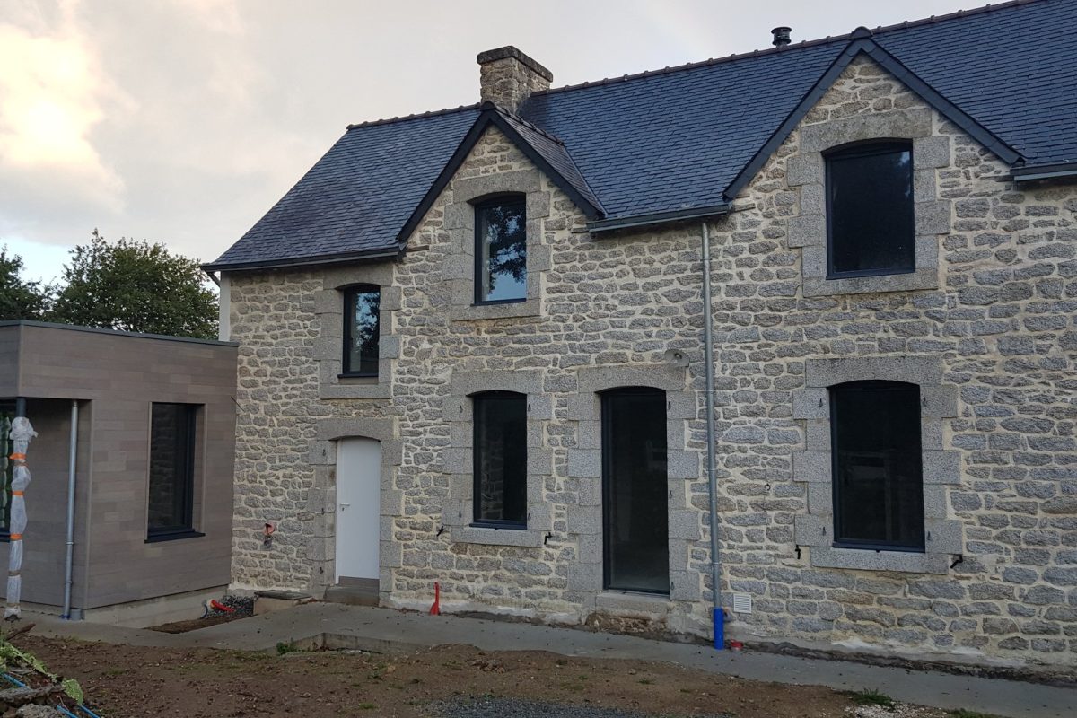 Rénovation et extension d'une maison à Fouesnant — Guilbaud