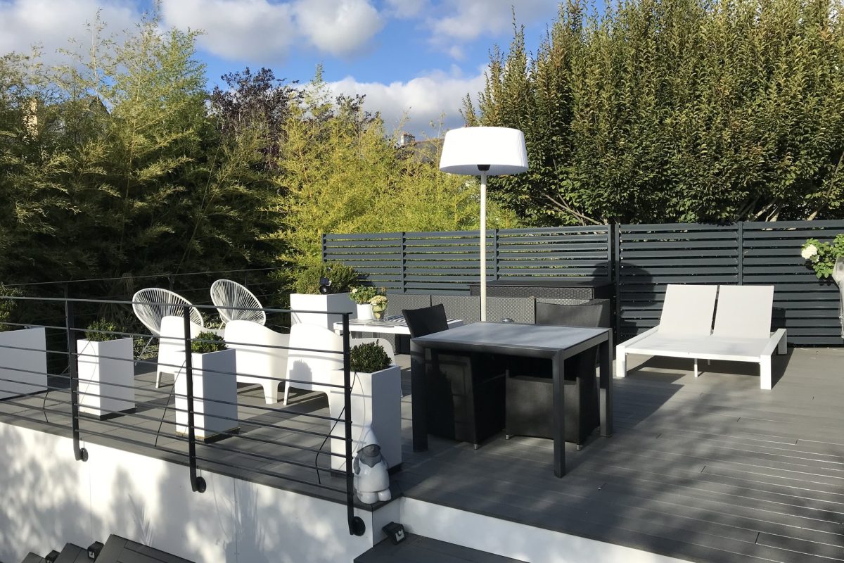 Terrasse en bois composite à Concarneau — Guilbaud