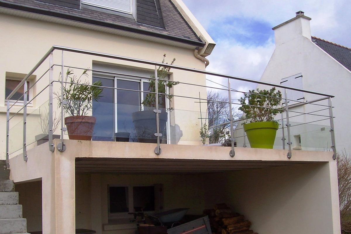 Terrasse et menuiserie extérieure à Quimper — Guilbaud
